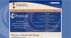 Desktop Screenshot of chisolmtrailnursing.com